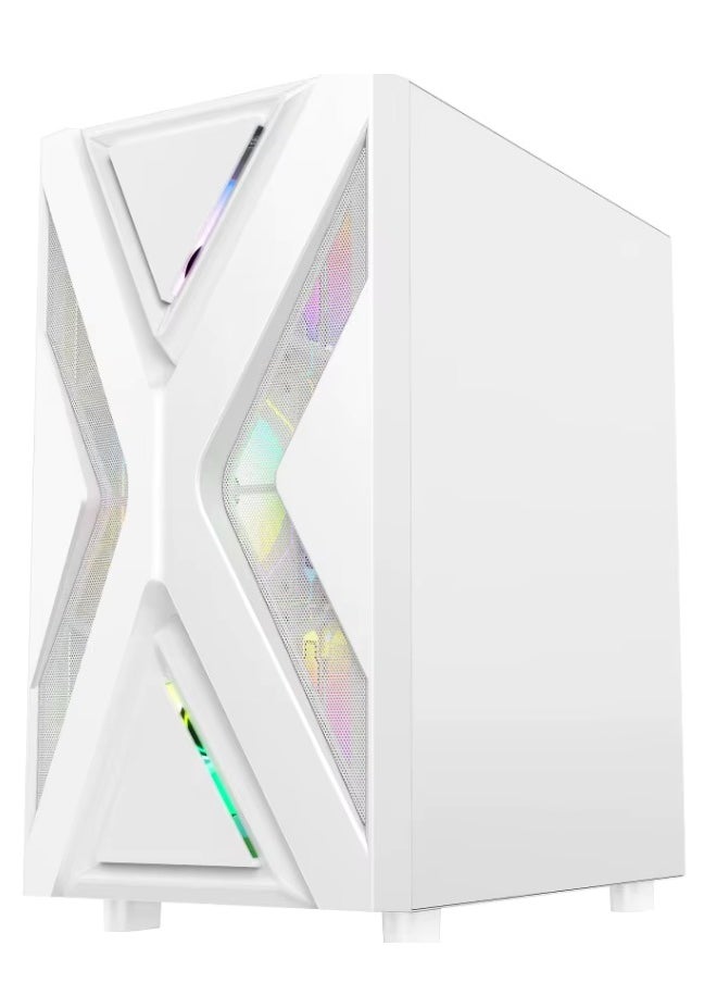 RUIX - PC Gaming Powerhouse | Intel i5, RTX 3060 | DDR4 16GB RAM | And 500GB SSD With CPU Liquid Cooler | White - Image 1
