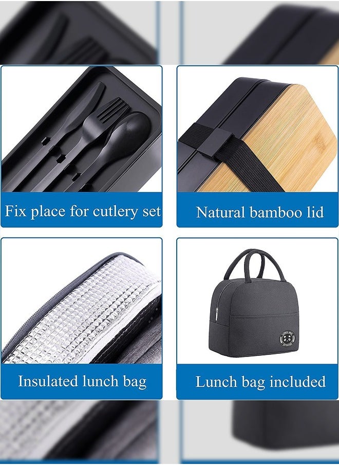 Safe Material,This lunch bento box is made of food grade pp material, durable, safe and non-toxic.Can be used in microwave oven or dishwasher.