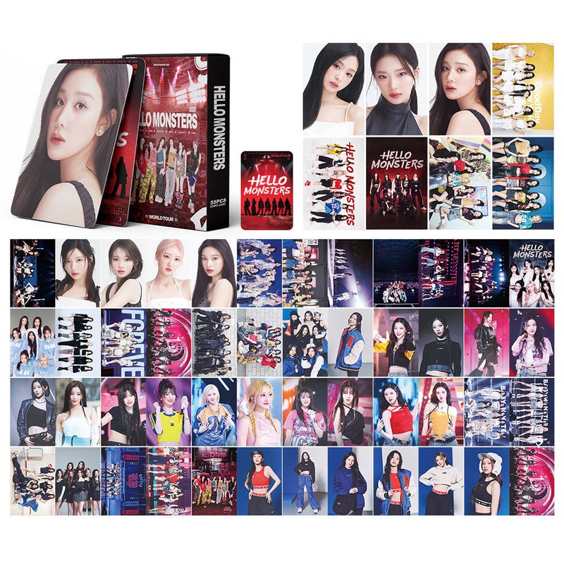 54/55 Card Integration Small Card G-Idle Album Card Kpop Korean Wave Homemade Po Lomo Card Sk - Image 1