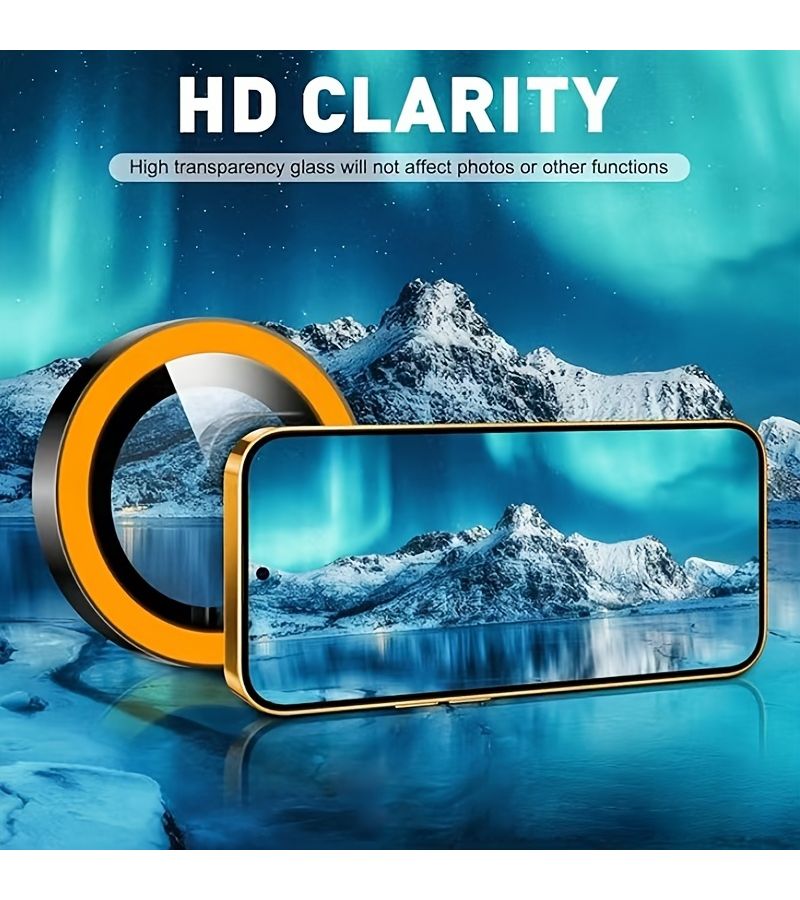 Camera Ring Cover Tempered Glass For Samsung Galaxy S22 Ultra Green - Image 3
