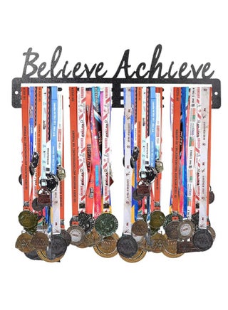 Medal Hangers for Wall Medal Holder for Wall Medal Display Case Wall Mount Medal Frame Holds Up to 24-30 Medals Black - pzsku/ZF22B611E6969F13EF38AZ/45/_/1723889841/b9c76bed-dec1-467e-a867-87d117682507