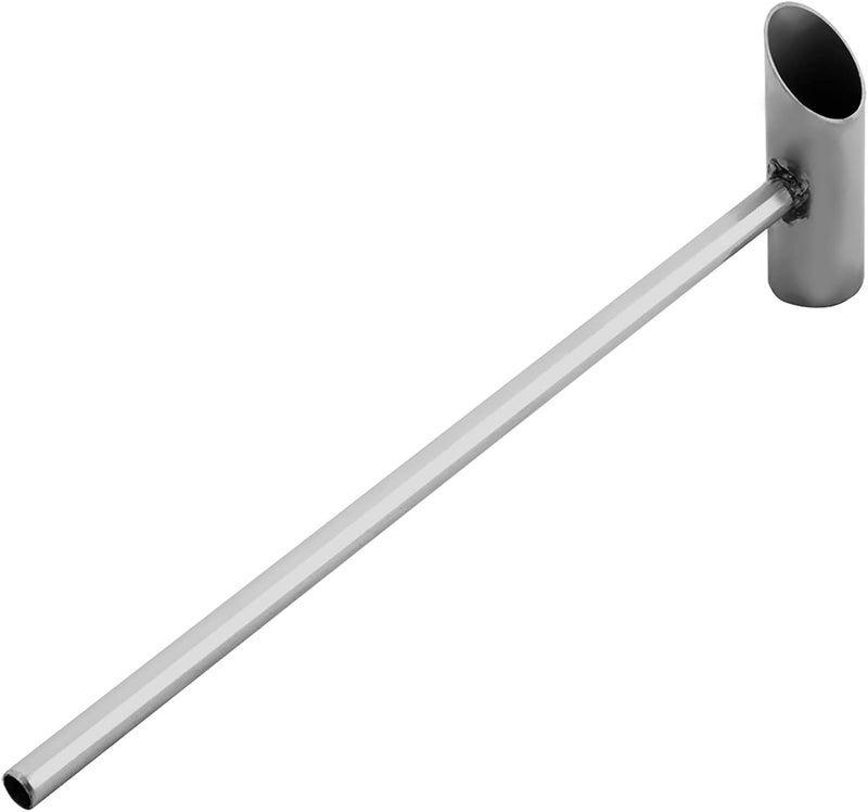 Kodrily Marshmallow Machine Spoon, Stainless Steel Sugar Spoon, Cotton Candy Scoop with Long Handle, Cotton Candy Machine Spare Parts Supplies, 12.4in Length 3.34in Width - Image 1