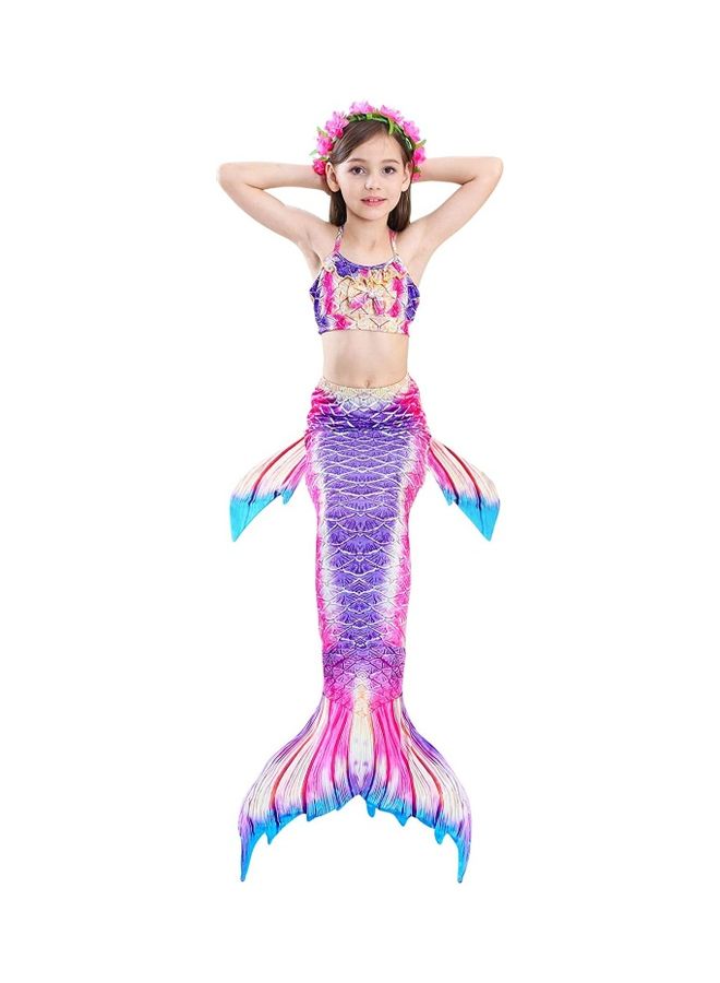 Mermaid Tail Swimming Costume 120cm - Image 3