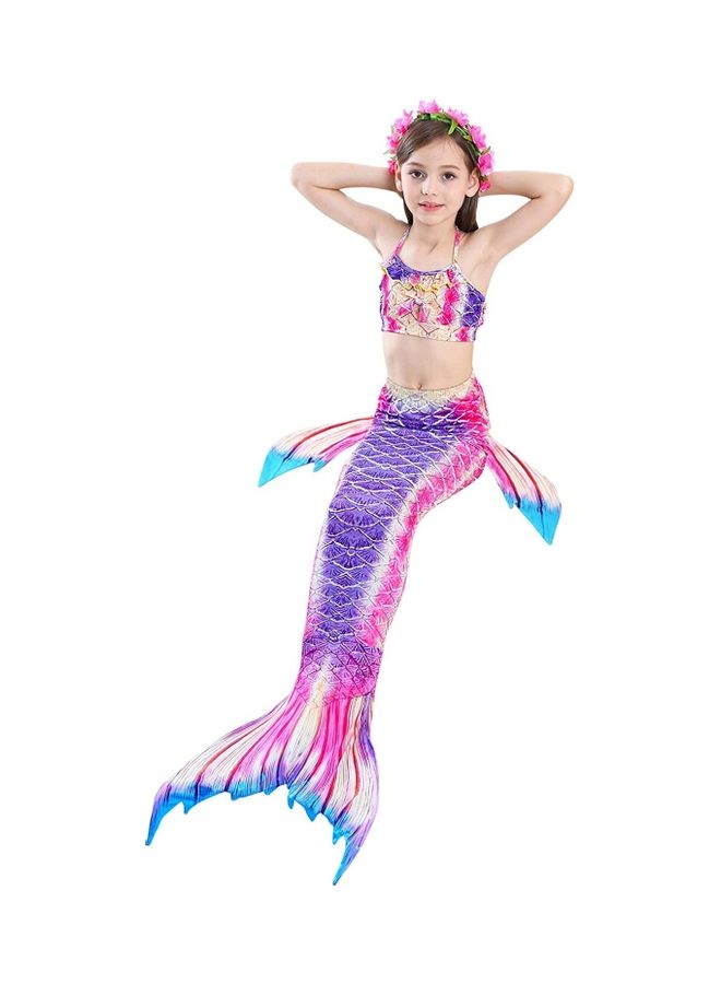 Mermaid Tail Swimming Costume 120cm - Image 2
