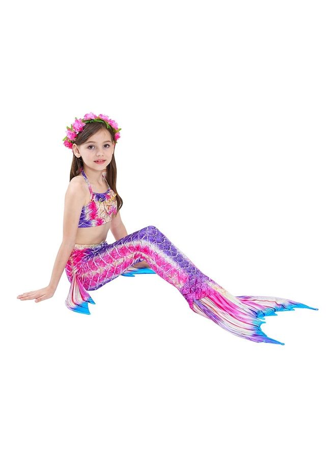 Mermaid Tail Swimming Costume 120cm - Image 5