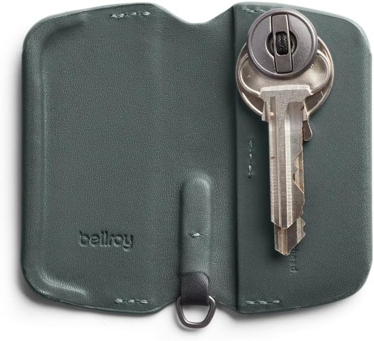 BELLROY Key Cover Third Edition (Leather Key Holder, Holds 2 4 Keys) - Everglade - Image 2