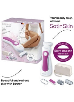 Beurer Facial Mini Hair Remover | Hl36 | Electric Facial Hair Removal For Women, Quick And Gentle, Finishing Touch For Upper Lips, Chin And Cheeks, Ideal For On-The-Go, With Extra Bright Led Light, White Color | Premium Facial Cleansing Tools  - Image 2