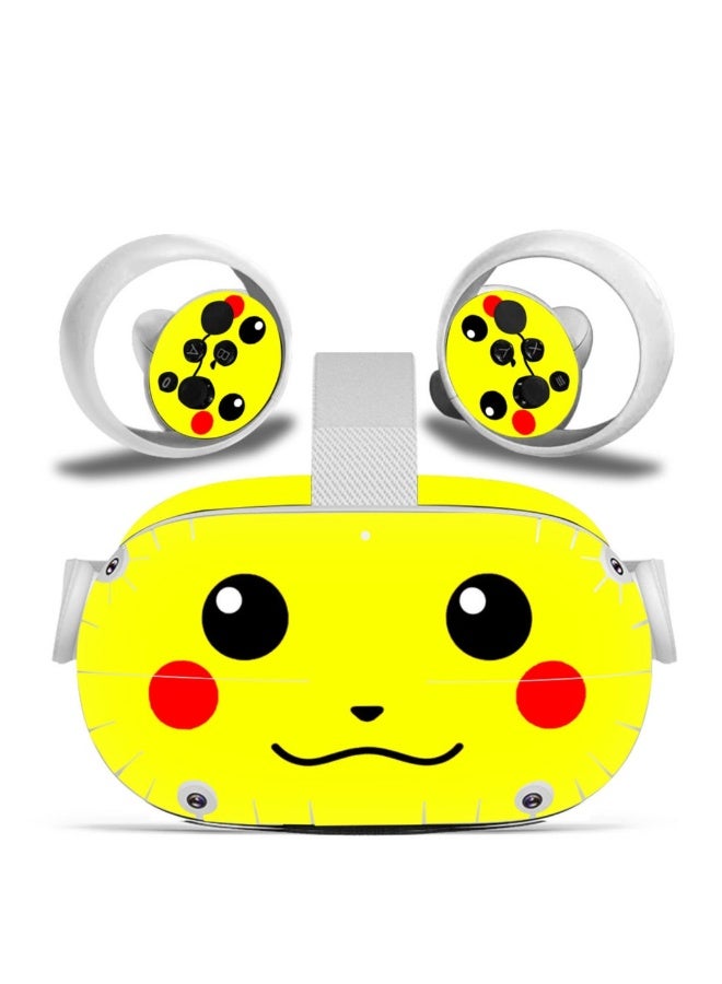 Beauenty Two-piece VR18 one-piece glasses sticker