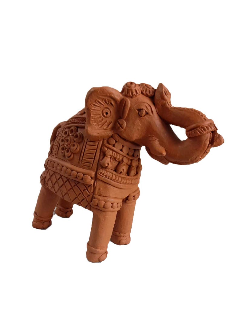 BSD Organics BSD Organics Eco DIY Toy Shadu Red Clay Powder Bag Ready to Use for Home Made Organic Eco-Friendly Ganesha, Toys and More, Natural & Soft for Kids and Adults Sculpture and Modeling 200 gram  - Image 4