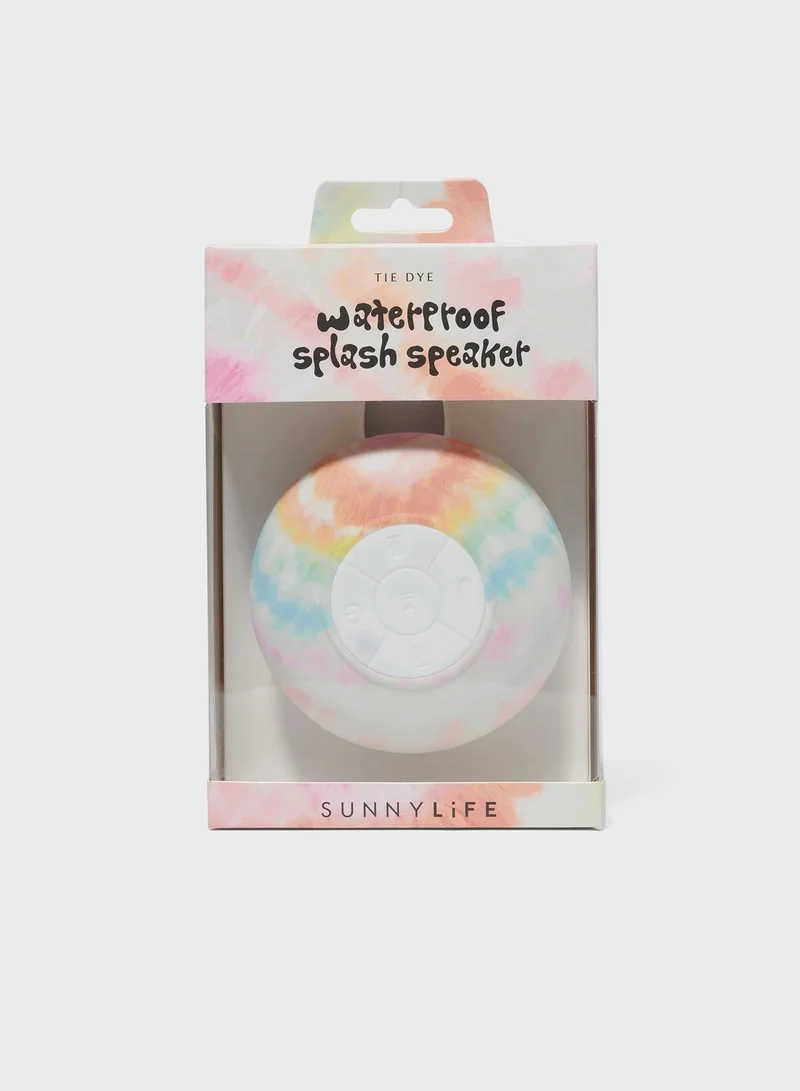 SUNNY LIFE Waterproof Splash Speaker Tie Dye Multi