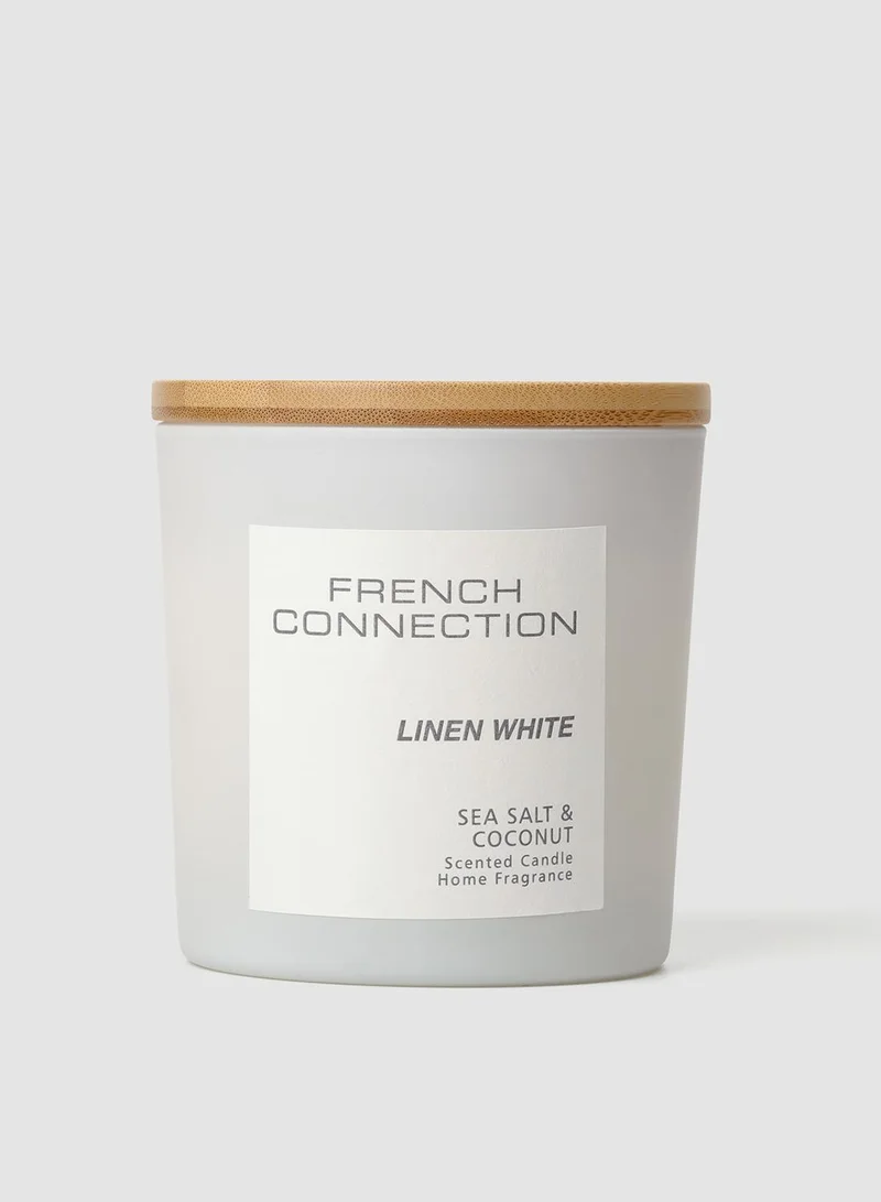 French Connection Pastel Range Sea Salt & Coconut Candle - Large
