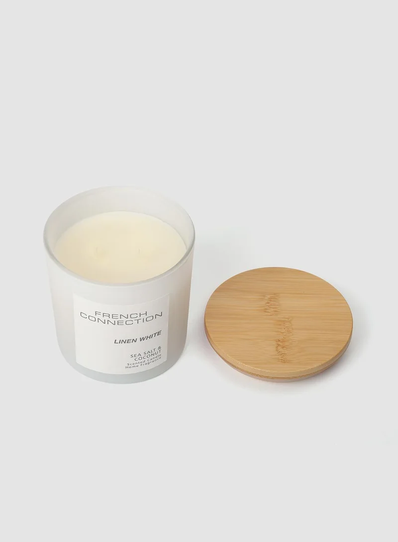 French Connection Pastel Range Sea Salt & Coconut Candle - Large