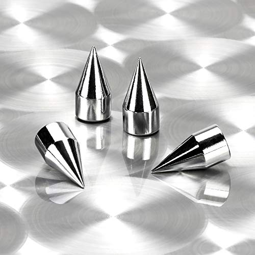 Pilot Automotive Pilot IP-2049 Spiked Chrome Finished Valve Caps, 1 Pack, Silver - Image 5