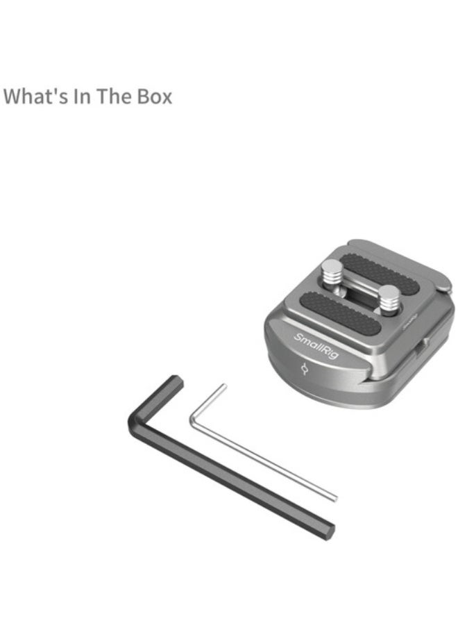SMALLRIG SmallRig Hawklock H38 Arca-Type Base with Quick Release Plate  - Image 3