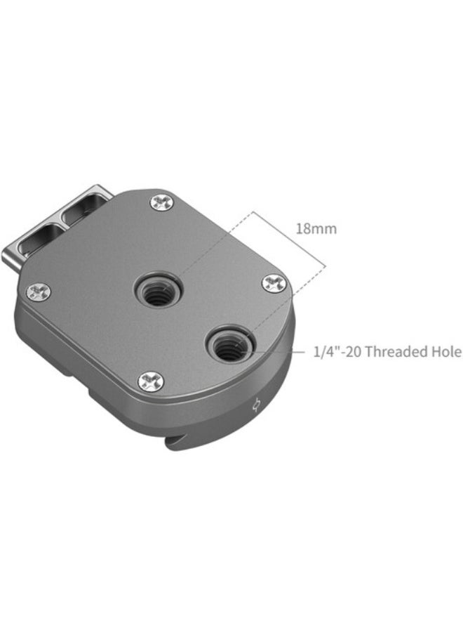 SMALLRIG SmallRig Hawklock H38 Arca-Type Base with Quick Release Plate  - Image 4