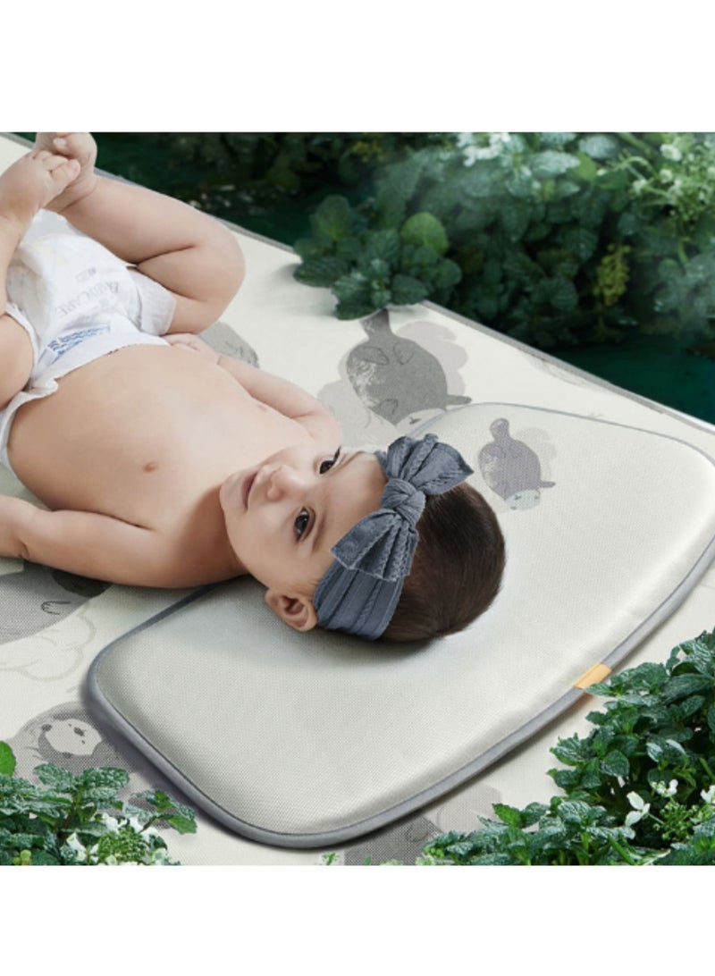 Baby Care Soft Baby Sleeping Pillow with Cooling Design, Breathable Hypoallergenic Sea Otter Print, Ideal for Infants 6 Months+ - Image 2