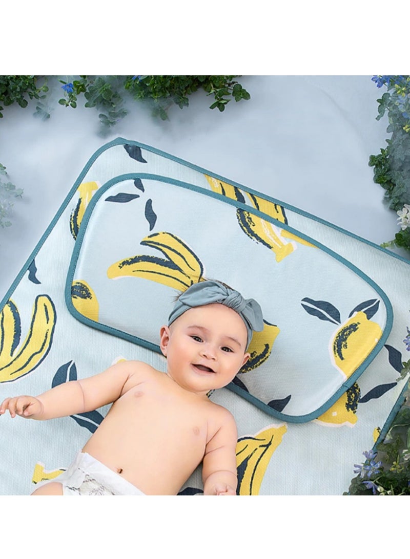 Baby Care Soft Baby Sleeping Pillow with Cooling Design, Breathable Hypoallergenic Sea Otter Print, Ideal for Infants 6 Months+ - Image 5