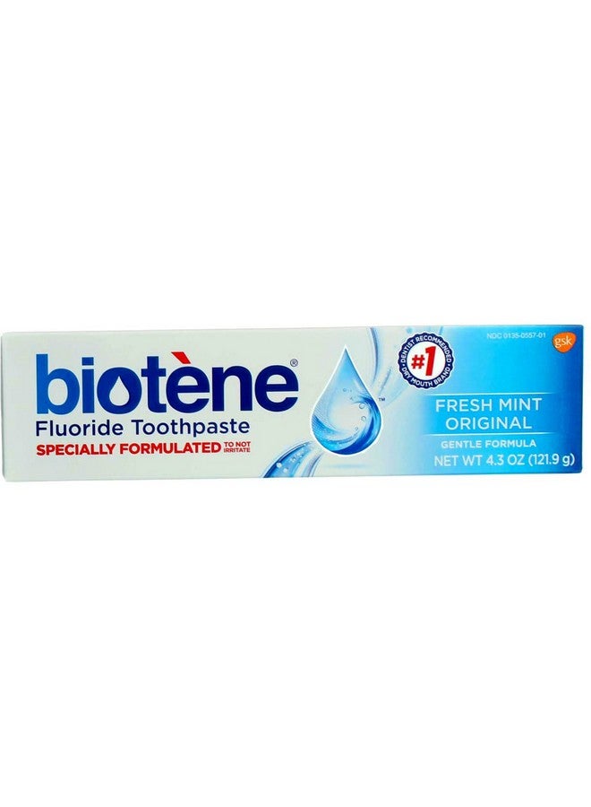 biotène Gentle Formula Fluoride Toothpaste Fresh Mint 4.3 Oz ( Pack Of 3) (Ppax1366750) - Image 1