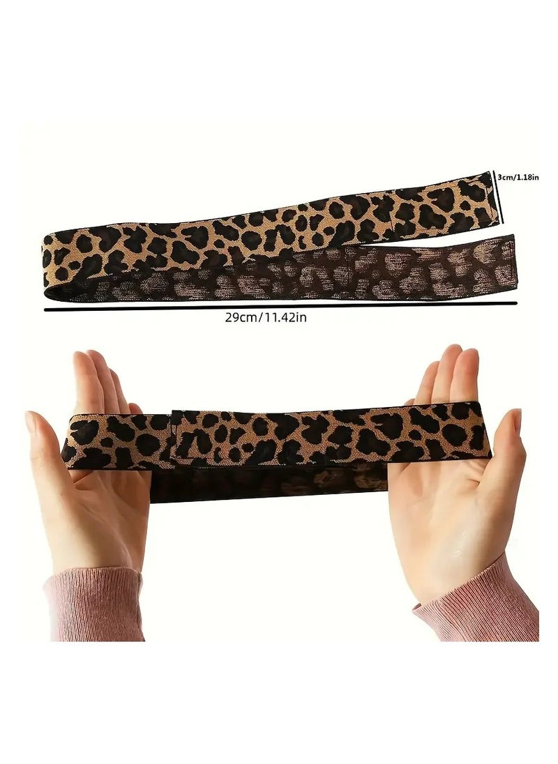 LANGMANNI Elastic Bands for Wigs Edges Lace Melting Band for Lace Wigs Thick Laying Adjustable Bands Edge Wrap to Lay Edges Lace Frontal Melt Band for Wigs, Edge Laying Band for Women  - Image 3