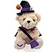 Numyawl Teddy Bear Stuffed Animal Witch Bear with Broomstick Witchy Stuff Witch Gifts for Women Cool Witchy Birthday Gifts for Kids Cute Purple Bear Plush Toy Party Decorations 8 Inch - Image 3