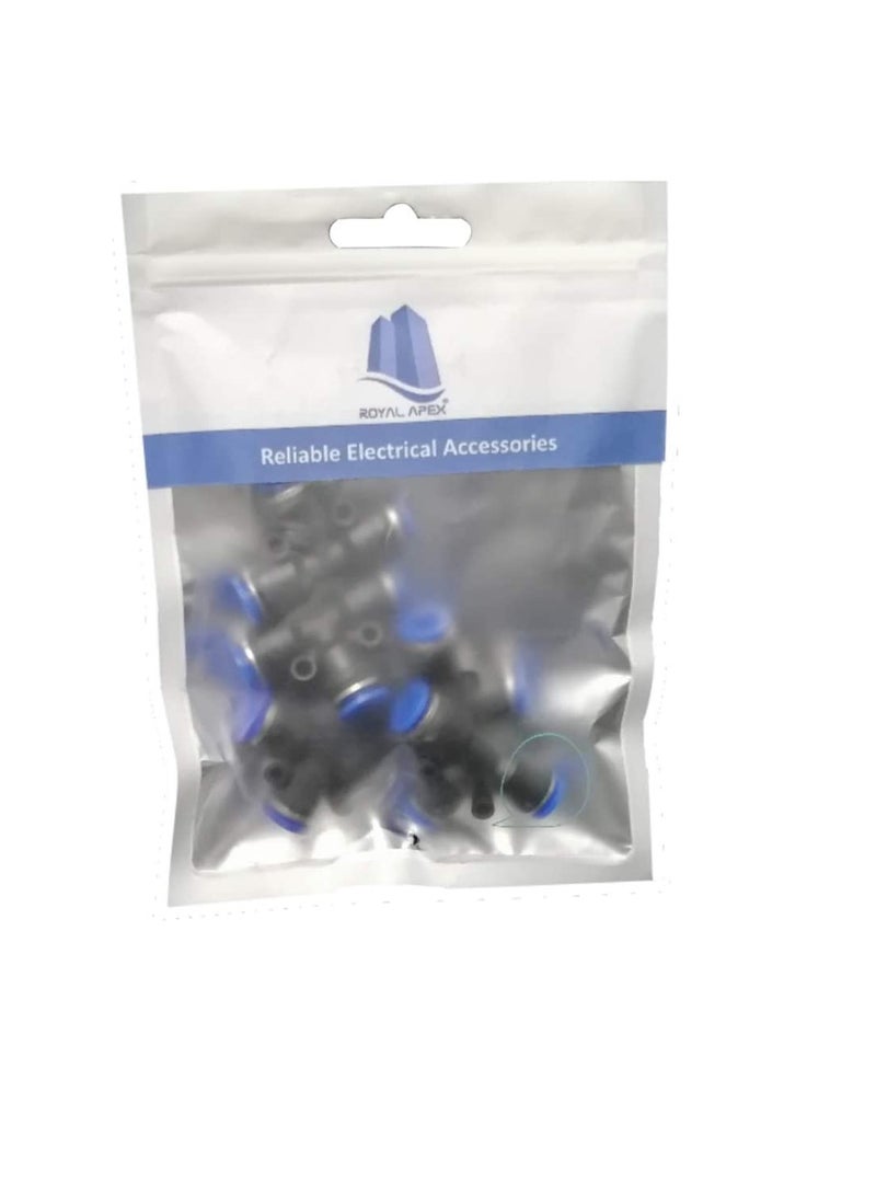 بي يو تجهيزات أنابيب PU أنبوب هوائي من مادة البولي يوريثين ادفع لتوصيل حزمة تي من 5 ، 8 مم - Image 1