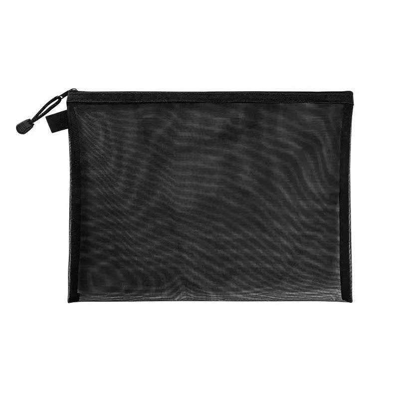 Building Block Storage Bag - Puzzle Toy Organizer with Zipper, Mesh Pocket for  Kids