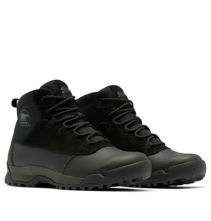 SOREL Men's Buxton Lite Lace Plus Waterproof Boot - Black, Black - 7 - Image 3