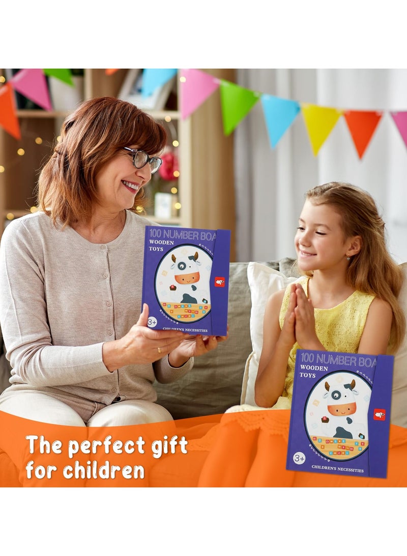 SYOSI Magnetic Fraction Tiles  Alphabet Puzzle, Fractions Manipulatives Educational, Magnetic Fraction Educational Puzzle, Math Manipulatives for Elementary School Early Math Skills (B-Style) - Image 2