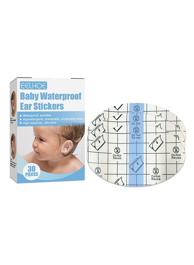 EELHOE 30 Pieces Swimming Earplugs, Waterproof Performance Baby Ear Protectors for Bathing and Swimming to Prevent Ears From Entering Water and Swimming, Independent Packaging Soft & Comfortable - Image 1