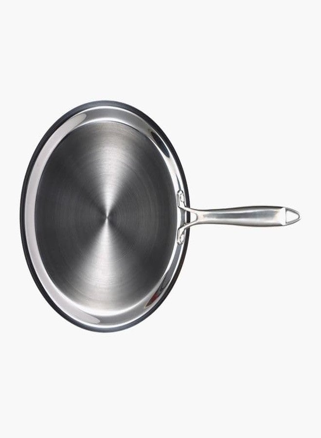 Touchcart Stainless Steel Nonstick Frying Pan | Honeycomb Hybrid Induction Pan with Stay-Cool Handle | Tri-Ply Construction, Non-Toxic, Scratch-Resistant, Dishwasher & Oven Safe (26 CM) - Image 4