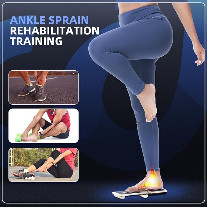 WANYIDA Ankle Foot Strengthener Exerciser For Sprained. Single Leg Balance Board, Posture Corrector, Foot Stretcher For Plantar Fasciitis Relief. - Image 5