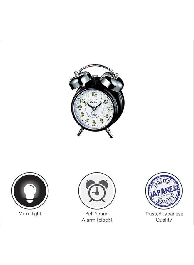 CASIO Quartz Analog Bell Alarm Clock With Snooze Function  - Image 2