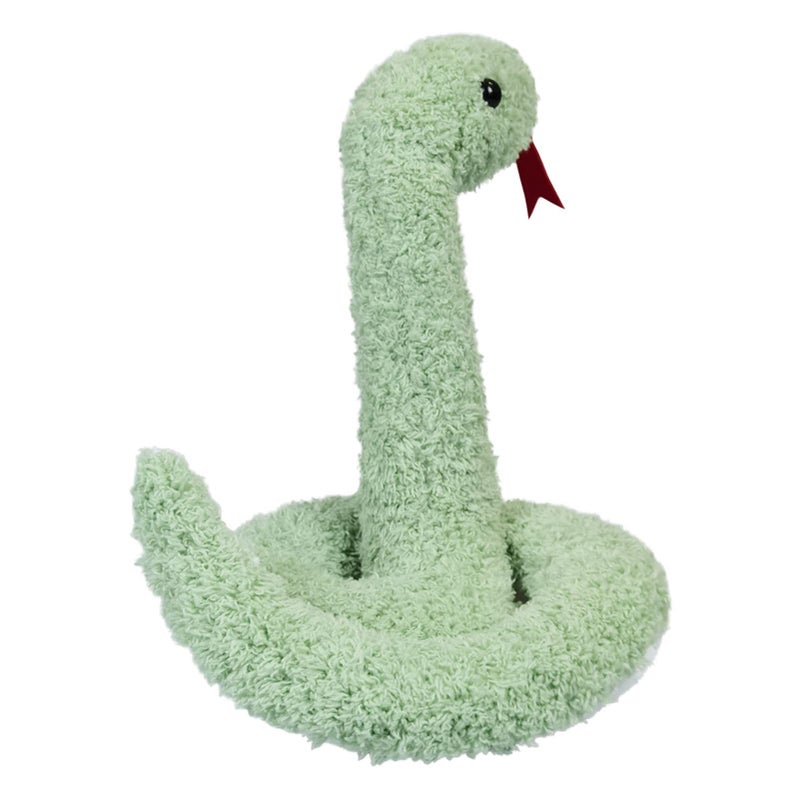 Doindute Green Plush Snake Stuffed Animal Toy, Soft Cuddly Plushie Hugger Toy for Boys & Girls, Gifts for Kids or Girlfriend, 17 Inches - Image 4