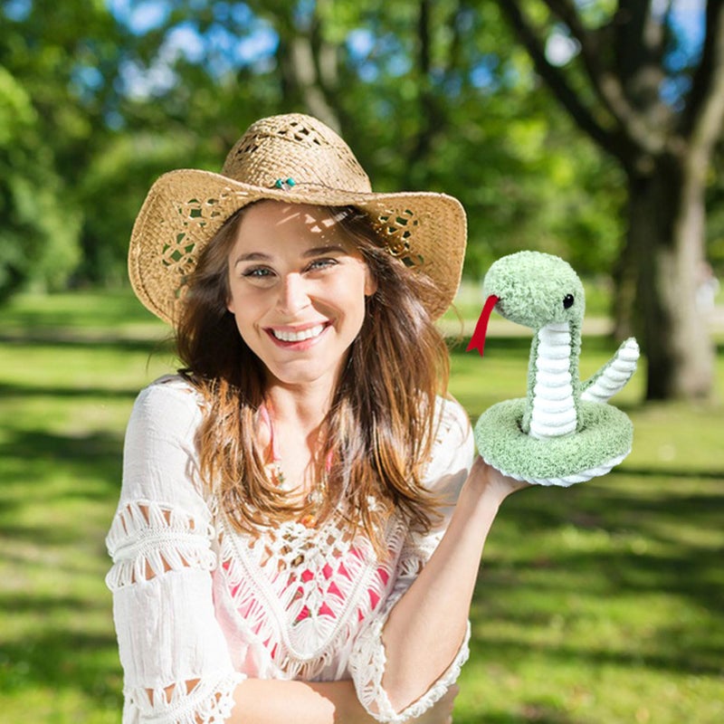 Doindute Green Plush Snake Stuffed Animal Toy, Soft Cuddly Plushie Hugger Toy for Boys & Girls, Gifts for Kids or Girlfriend, 17 Inches - Image 5