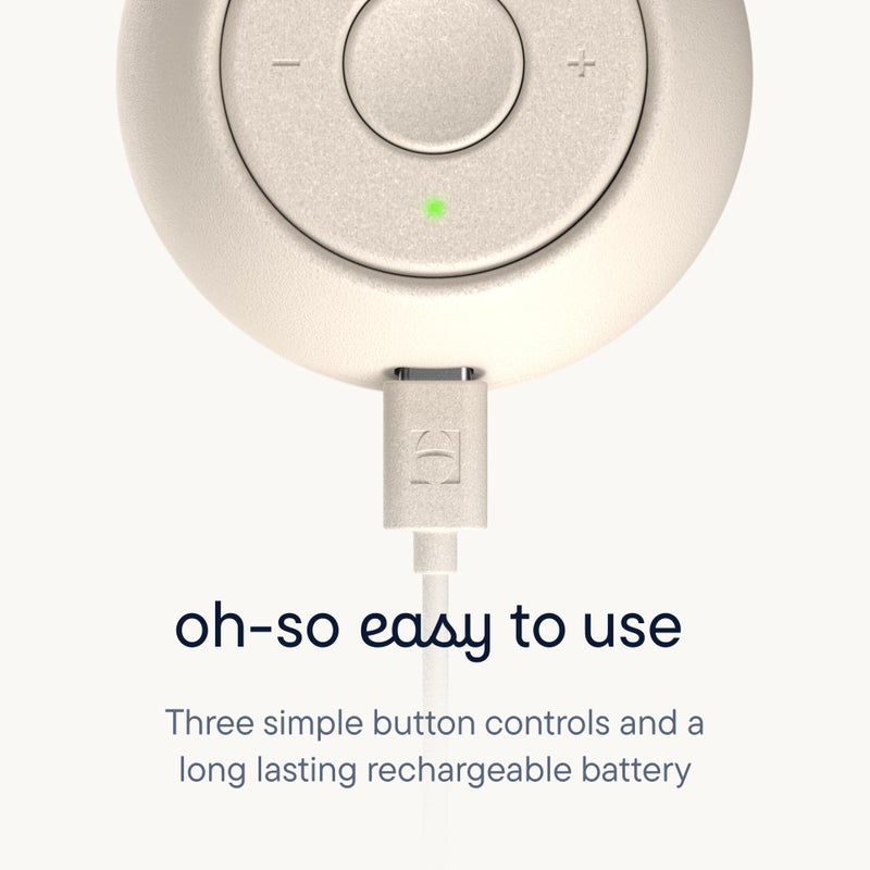 Hatch Baby Hatch Go | Portable Sound Machine for Babies and Kids | Sleep Soother | 10 Soothing Sounds | White Noise | Shush | Travel | Registry Gift | Baby Shower | Clips on Stroller | Putty - Image 5