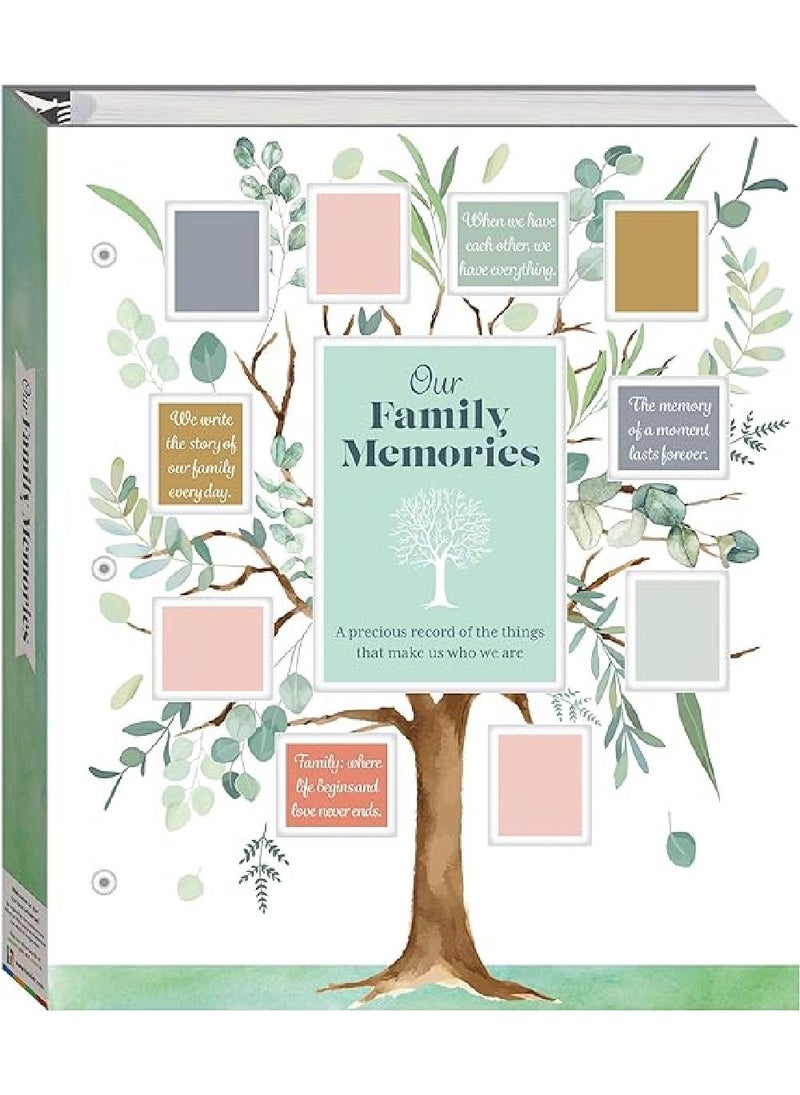 Hinkler Hinkler Our Family Memories – Keepsake Memory Book, Record Special Moments & Cherished Memories with Family Photos & Stories  - Image 1