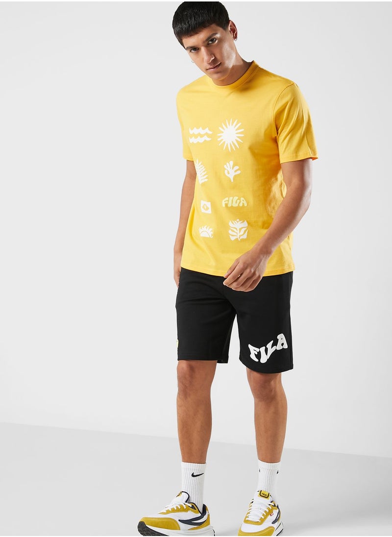 FILA - Timmy Logo Shorts - Image 1