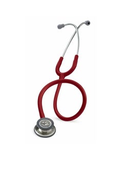 ثري أم ليتمان سماعة الطبيب 3M Littmann Classic Iii، أنبوب بورجوندي، 27 بوصة 