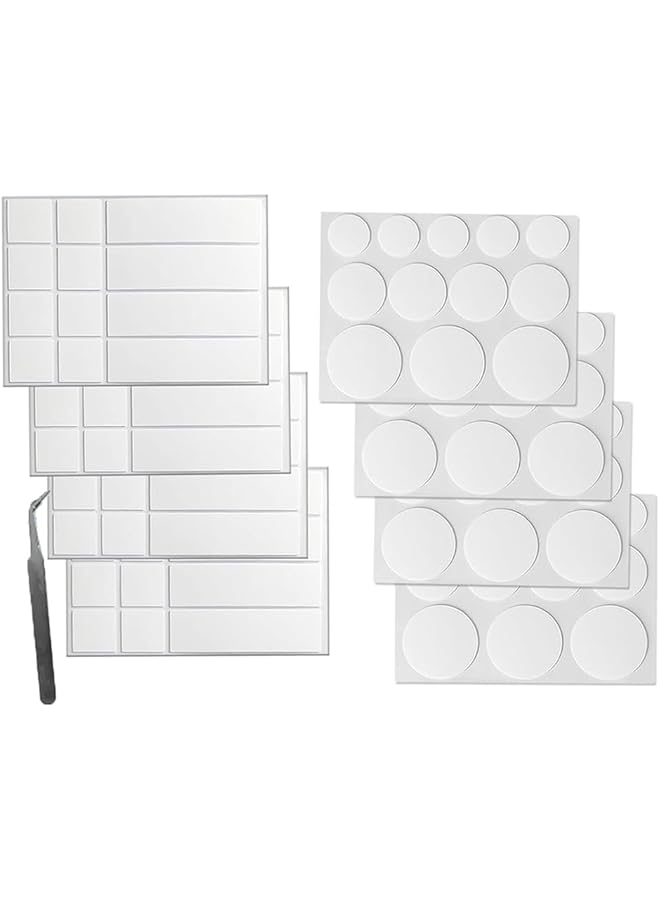 PROMASS Double sided wall mounting tape, paste poster tape strips and dots, removable mounting dot tape for home decor, arts and crafts, holiday party supplies  - Image 1