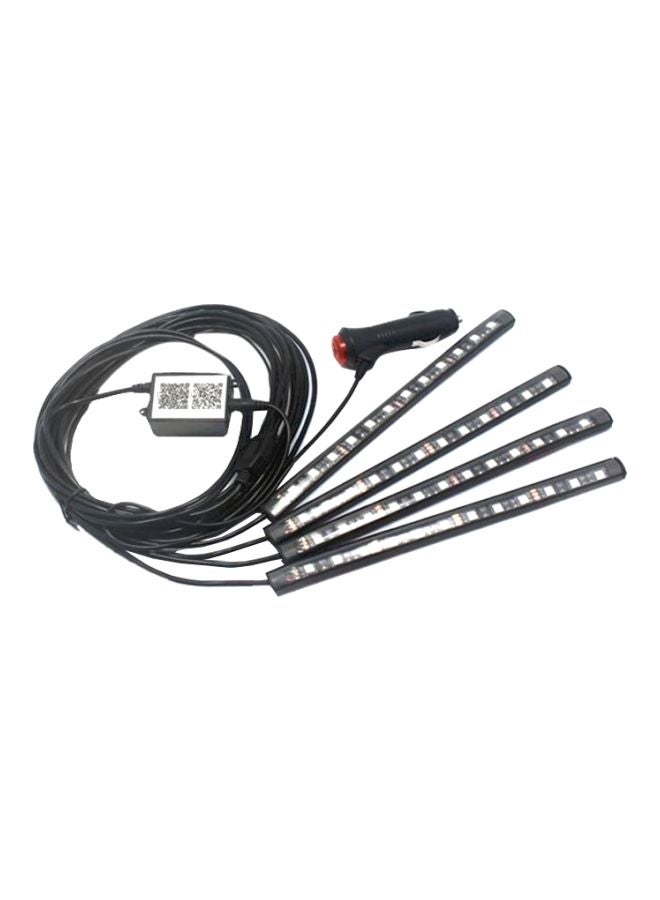 Loquat 4-Piece LED Car Interior Lights