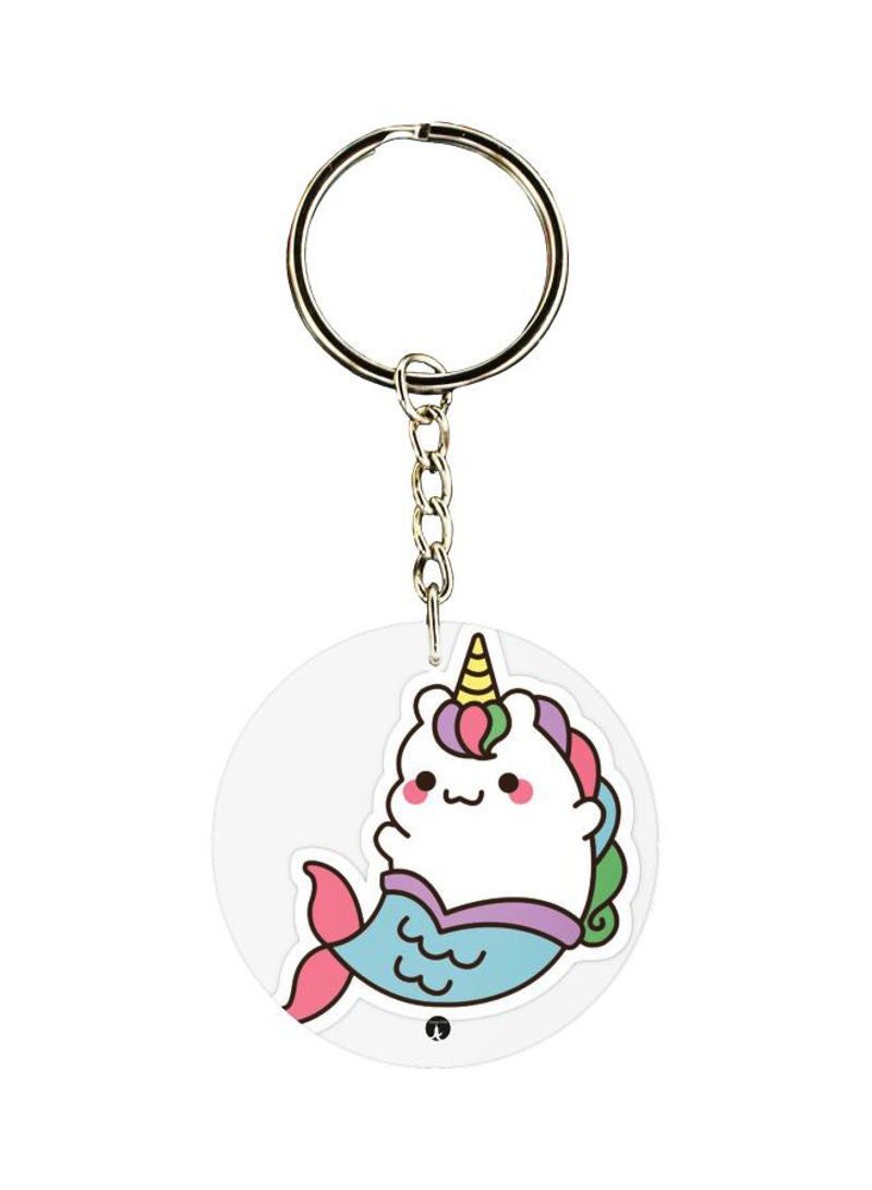RKN Cartoon Animal Printed Keychain