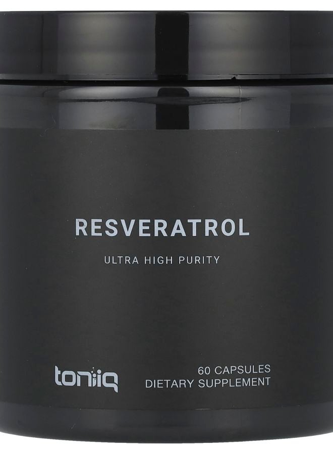 Toniiq Resveratrol 60 Capsules