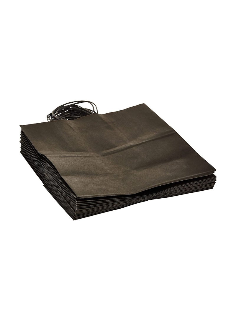 12PCS Large Kraft Paper Bags Gift Party Bags Paper Shopping Bags Goody Bags Retail Bags Merchandise Bags Thickened Recycled Paper Carrier Bags Shopper Wrapping Bags for Birthday Baby Shower Wedding - Image 4