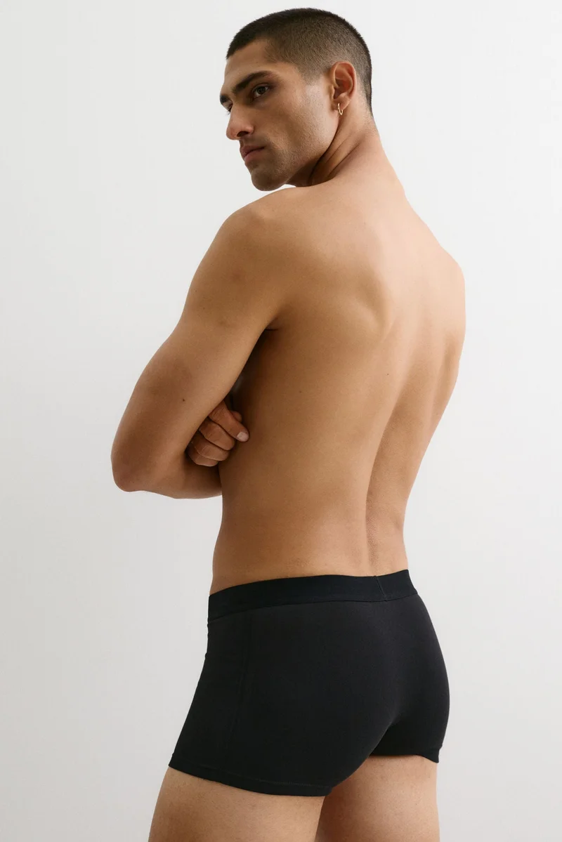 اتش اند ام سروال داخلي من القطن عبوة من 10 قطع