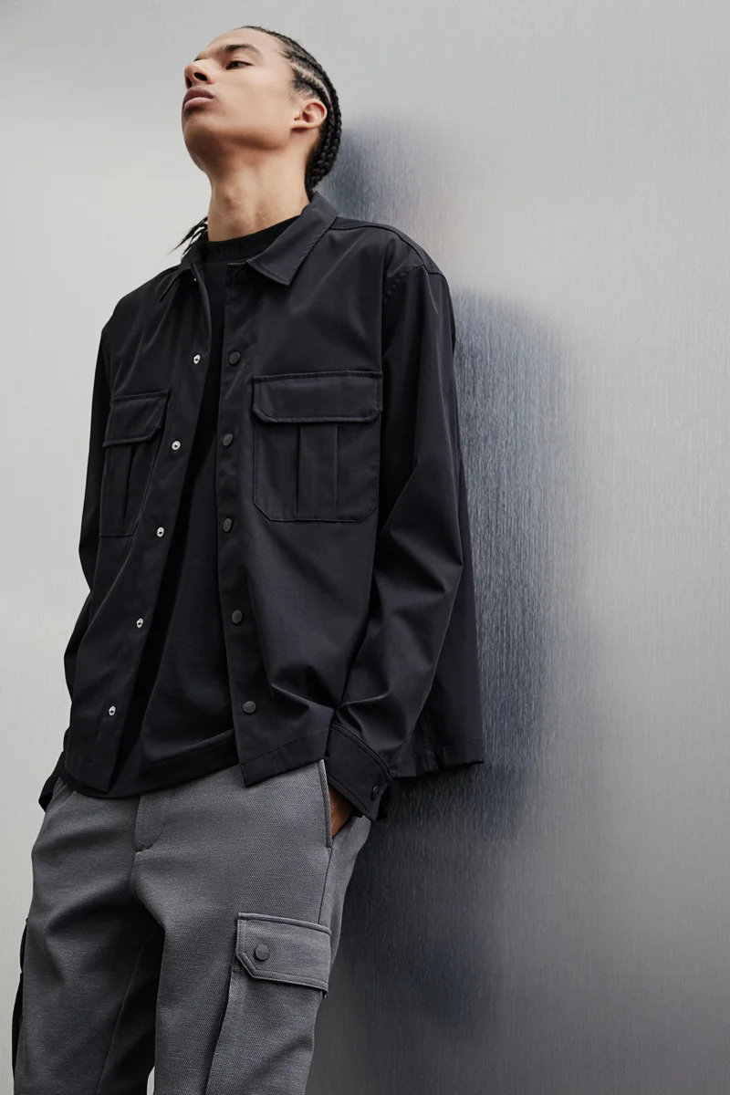 H&M Slim Fit Cargo Trousers