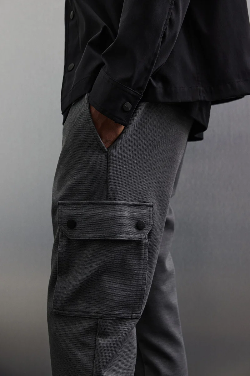 H&M Slim Fit Cargo Trousers