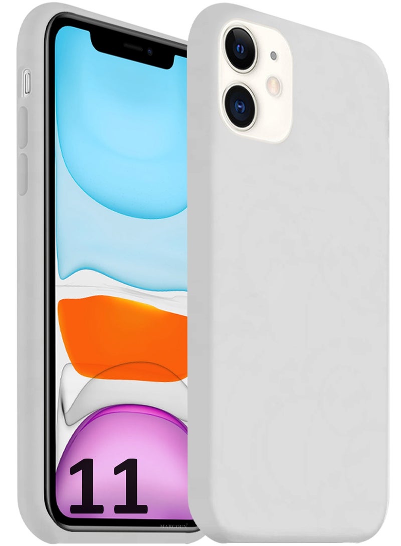 CATANES Soft Silicone Case Cover for iPhone 11 – Slim Matte Protective Back Cover - Image 1