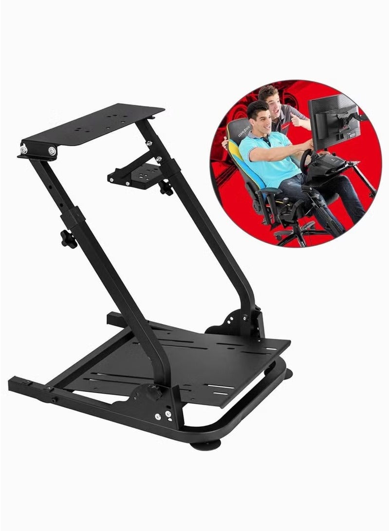 ZUIHAO Racing Steering Wheel Mount for Logitech G920 G25 G27 G29 Thrustmaster T80 T150 TX F430 Wheel Driving Game Simulator Racing Gear - Image 4