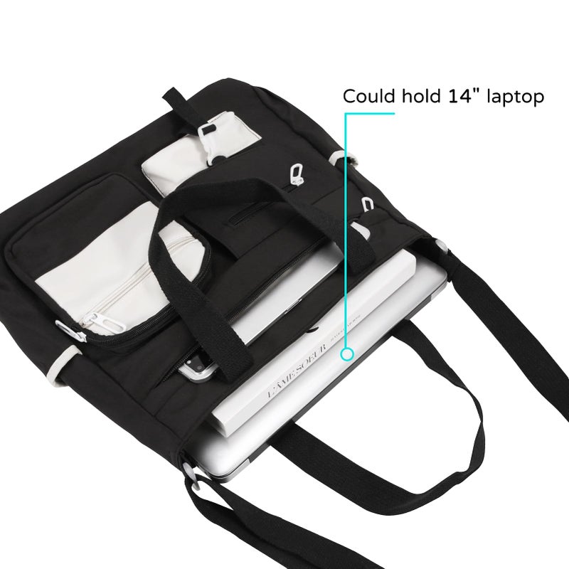 Phaoullzon Crossbody Cute Bag for Teens Kawaii Messenger Purse Nylon Shoulder School Tote Bags - Image 3