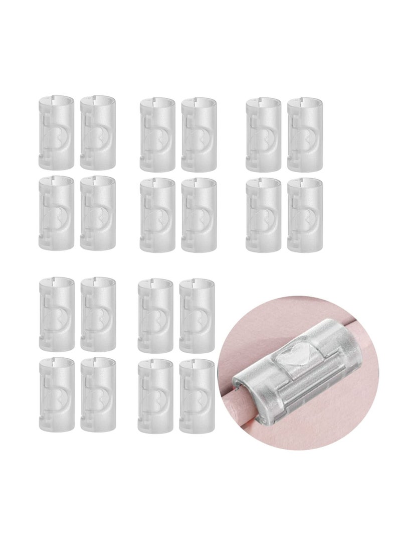 Y&D Bed Sheet Fasteners Clips, Adjustable Bedsheet Grippers Holder for Mattress Duvet Comforter Food Paper Clothing Cable Organizer Bedding Home Office Must Have Accessories Tool(20PCS)  - Image 1